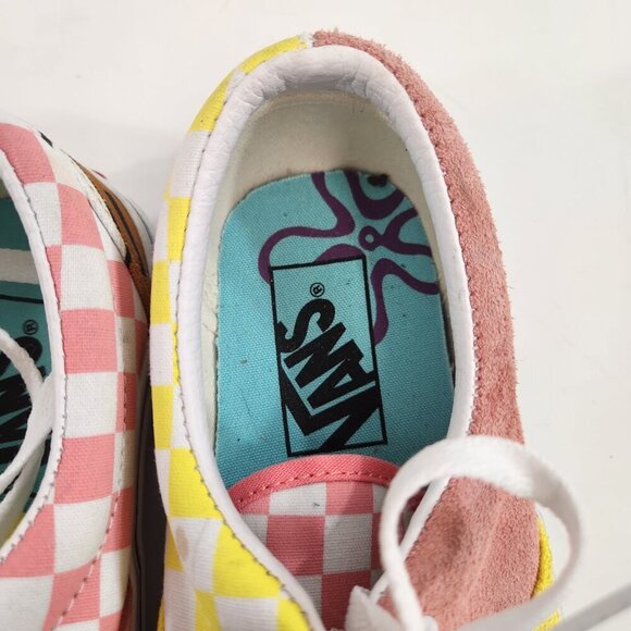 Spongebob Squarepants Vans Sneakers Shoes Womens 6.5 - Picture 7 of 13